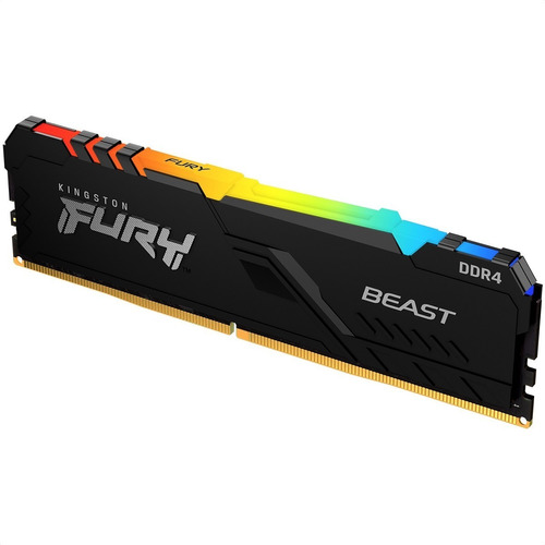 Memoria Ram Ddr4 Kingston Fury Beast Rgb 8gb 3000mhz Nuevas