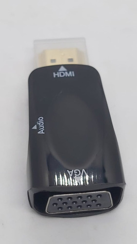 Conversor O Convertidor De Hdmi A Vga + Audio Pasivo