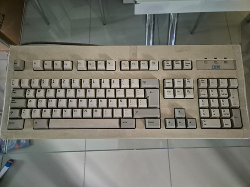 Teclado Ibm Blanco Para Reparar Teclas