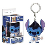 Llavero Funko Elvis Stitch Disney Lilo Keychain Pop!