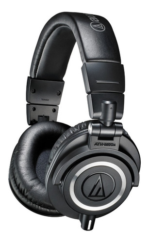 Auricular Audio Technica Ath-m50x Cable Desmontable Negro