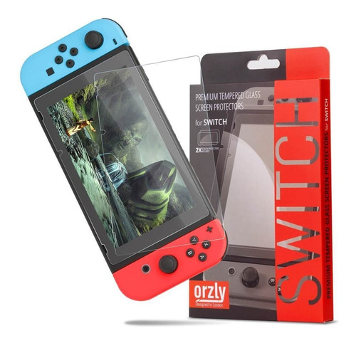 Vidrio Templado Nintendo Switch Accesorios Protector X1 9h