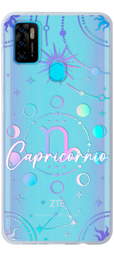 Funda Para Zte Uso Rudo Mujer Signo Zodiaco Capricornio