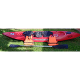 Kayak Atlanti Kayak Triplo Travesía Con 2 Remos + Accesorios