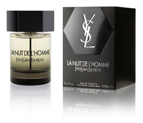 La Nuit L Homme 100ml Varon- Yves Saint Laurent Ysl Original