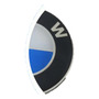 Emblema Negro Capot 8.2cm Diametro Bmw Serie  X1 X3 X5