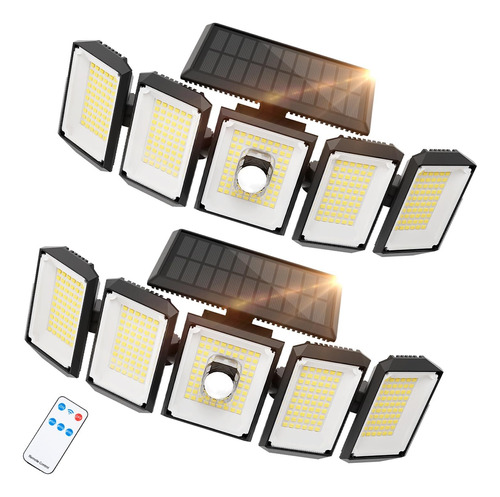 Led Luces Solares Con Sensor De Movimiento For Exteriores