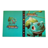 Álbum Oficial Pokémon Bulbasaur - Pasta Porta Cartas 