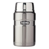 Thermos King Food Matraz De Acero Inoxidable, Gun Metal, 710