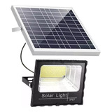 Reflector Led 600w Panel Solar Luz Blanca Con Control Sensor