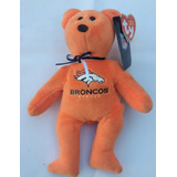 Peluche Ty, Beanie Babies, Oso,  Edicion Broncos De Denver