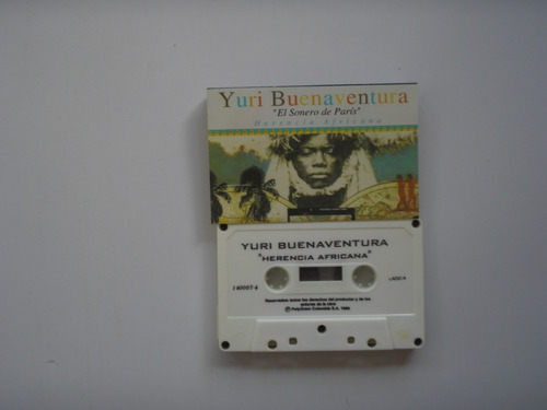 Yuri Buenaventura Herencia Africana Casete Colombia 1996