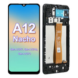 Z Pantalla Táctil Lcd Con Marco Para Samsung A12 Nacho A127m