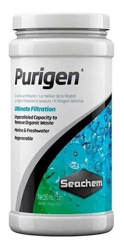 Purigen Seachem 250ml Trata 1000 Litros