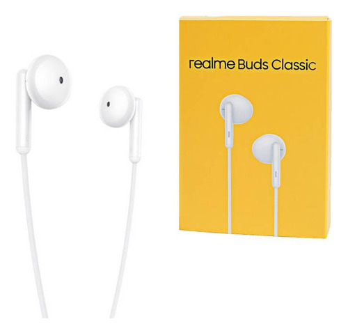 Realme Buds Classic Earphones - Audífonos Con Cable (1,3 M)