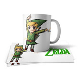 Legend Of Zelda Leyenda Link Taza Polimero T P E