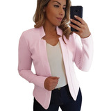 Blazer Pequeño Profesional Casual Para Mujer