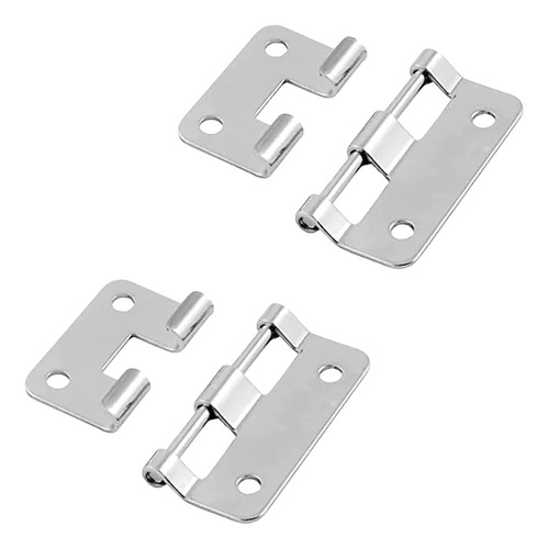 2 Bisagra Desmontable Para Rack Anvil Pedalera Baul 