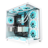 Szd Funda Para Pc Gaming S590 Mid Atx, Vista Completa De 270