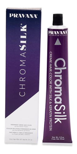  Tintes Pravana Chromasilk Gama Completa Tono 6.45 Rubio Oscuro Cobrizo Caoba