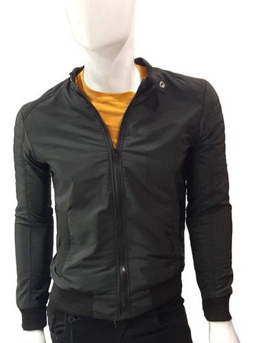 Chamarra Tipo Bomber Jacket Hombre Caballero Ligera Forrada