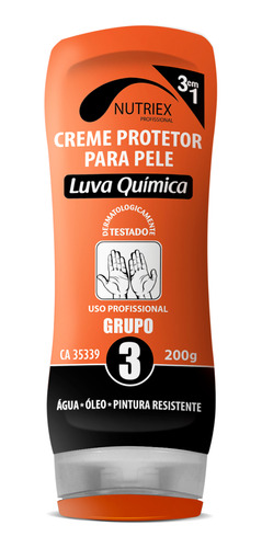 Creme Protetor De Pele Nutriex Grupo3 Plus 200g - Ca 43.802