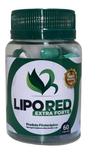 Lançamento Lipo Red Extra Forte 60 Cápsula, 100% Original!