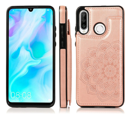 H Capa Anti-queda Padrão Mandala Para Huawei P30 Lite