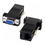 Adaptador Vga A Rj45 Mediante Extensor De Ethernet Cat 5,6