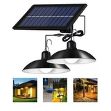 Lampara Solar Led Colgante 120w Plafon + Control