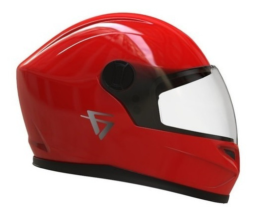 Casco Vertigo V32 Compact Rojo Brillo S Unom 29306