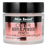 Mia Secret Cover Peach Polimero Para Uñas Acrílicas 30 Gr