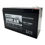 1battery Duran Nobreak Sms Station Ii 600va  12v 28w 7,2a