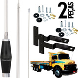 Antena Px Mini Maria Mole 1,40m Alongador 60cm Mb Cara Preta