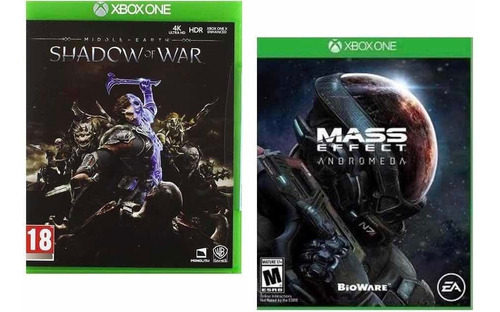 Mass Effect + Shadow Xbox One Envío Gratis Nuevos Sellados