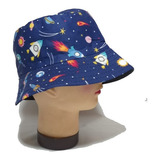 Gorro Pescador Reversible Para Bebé-niños, Verano/kortes