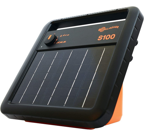Cargador Solar Gallagher S100, Valla, Baja Impedancia