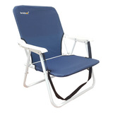 Sillon Bajo Playero Reposera Camping Playa Apoya Brazo