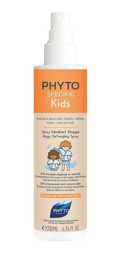 Spray Desenredante Cabello Rizado Phytospecific Niños 200 Ml