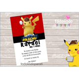 Detective Pikachu Kit Imprimible Basico Pokemon Fiesta