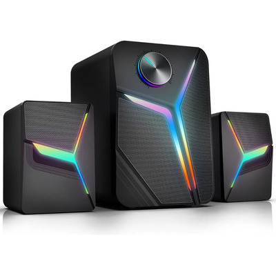Tonejoy Bocinas Para Pc, Altavoz Rgb Subwoofer Para Pc,tv