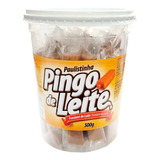 Pingo De Leite Pote 500g C/ 50 Unid Paulistinha Doce Atacado