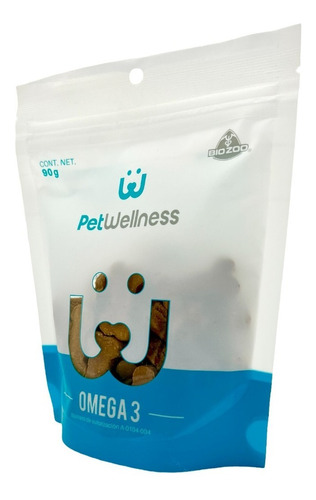 Premio Galleta Petwellness Omega 3 90g Bio Zoo