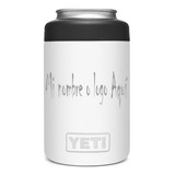 Portalata Yeti Rambler Colster 12oz V/colores Personalizado Color Blanco