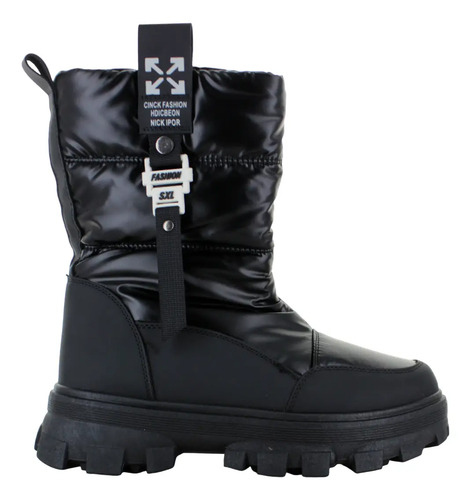 Furor Bota Skimal Frio Invierno Casual Afelpada Mujer 91434