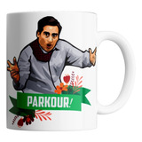 Taza De Cerámica - The Office (parkour!)