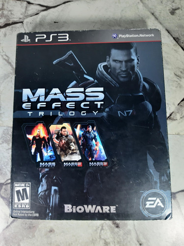 Juego Mass Effect Trilogy Ps3 Fisico Usado