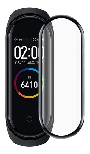 2 Pelicula Mi Band 4 5d Nano Gel Pulseira Xiaomi Relógio