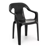 Kit C/10 Cadeiras Plastica Poltrona Spazio - 182kg