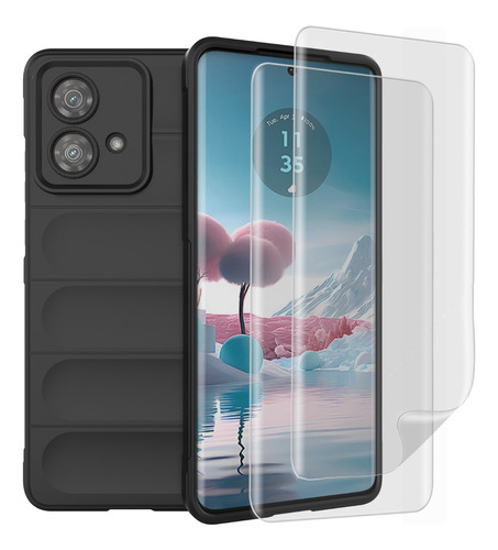 Rudo Uso Funda Carcasa Case For Moto Edge 40 & Neo + 2 Mica